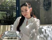 Hoa hậu Thùy Tiên khoe dáng với mẫu túi mới từ nhà Gucci