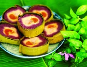Top 6 món bánh miền Tây được làm từ lá cẩm đẹp mắt
