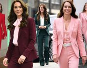 Công nương Kate Middleton đầy quyền lực với những bộ suit