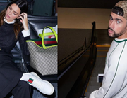 Kendall Jenner và Bad Bunny là gương mặt mới của Gucci Valigeria