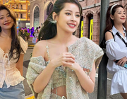 Chi Pu từ khi “Trung tiến": Style nền nã, dịu dàng hơn hẳn