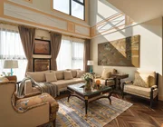 Chi 3 tỷ đồng làm nội thất căn duplex theo tinh thần Ralph Lauren