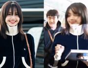 Visual chiếm spotlight của Lisa (BLACKPINK) nhờ đổi kiểu tóc ở sân bay