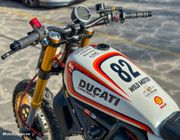 Chất chơi Ducati Scrambler độ Dirt Track tranh tài tại HTV Challenge 2023