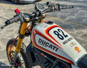 Chất chơi Ducati Scrambler độ Dirt Track tranh tài tại HTV Challenge 2023