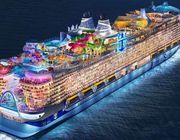 Hoàn thiện siêu du thuyền Icon of the Seas lớn nhất thế giới