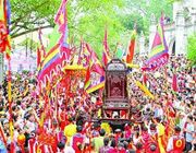 Thanh Hoá chuẩn bị đón nhận Di sản Văn hóa phi vật thể Quốc gia Lễ hội đền Bà Triệu
