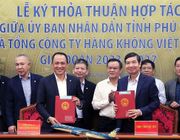 Vietnam Airlines hợp tác với tỉnh Phú Yên xúc tiến đầu tư, thương mại, du lịch, hàng không