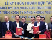 Vietnam Airlines hợp tác với tỉnh Phú Yên xúc tiến đầu tư, thương mại, du lịch, hàng không