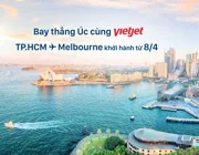 Bay thẳng đến Úc cùng Vietjet Air