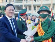 Hào hứng trong ngày nhập ngũ tại tỉnh Ninh Thuận, Khánh Hòa, Đà Nẵng, Quảng Nam