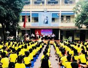Sôi nổi Ngày hội Đọc sách tại Trường Tiểu học Đội Cung