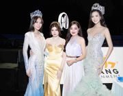 Hoa hậu Hoàng Thanh Nga trang nhã xuất hiện tại sự kiện