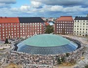 Độc đáo nhà thờ đá Temppeliaukio nằm dưới lòng đất tại Helsinki, Phần Lan