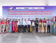 Vietjet tưng bừng chào đón chuyến bay thẳng đầu tiên kết nối Huế với Seoul (Hàn Quốc)