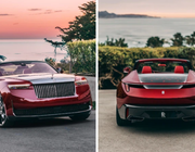 Siêu xe Rolls-Royce La Rose Noire Droptail cảm hứng từ Audemars Piguet