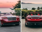 Siêu xe Rolls-Royce La Rose Noire Droptail cảm hứng từ Audemars Piguet