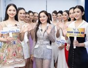 Hoa hậu Hoàng Thanh Nga đón tiếp dàn thí sinh Miss Grand Vietnam 2023