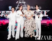 Lần đầu ngồi ghế nóng “Master 2023 by TikTok”, Quỳnh Anh Shyn đổi outfit liên tục