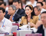 CEO IPPG Lê Hồng Thủy Tiên tại Diễn đàn Kinh tế - Xã hội Việt Nam 2023
