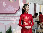 Nhan sắc xinh đẹp của cô dâu Chu Thanh Huyền trong lễ ăn hỏi với Quang Hải
