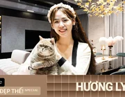 “Đột nhập” căn penthouse 450m2 của Hương Ly: Tông đen xám chủ đạo như nhà tài phiệt phim Hàn Quốc, không ngại đầu tư nội thất đắt tiền