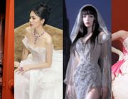 Tạo hình Đêm hội Weibo: Trương Dư Hi ma mị chặt chém Triệu Lộ Tư cổ điển, Na Trát sến như mặc giấy gói quà