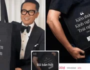 Livestream bán hàng "quý tộc", Thái Công không quên cài cắm sản phẩm bình dân mới toanh: Giá 199K, "cháy hàng" trong phút mốt