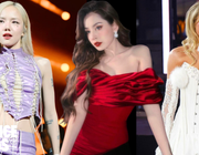 Loạt sao diện đồ local brand Việt trên các sân khấu năm mới: Sabrina Carpenter ngọt ngào, Chi Pu - Phương Ly đối lập