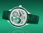 Ra mắt đồng hồ Piaget Polo Emperador đính 53 viên ngọc lục bảo