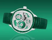 Ra mắt đồng hồ Piaget Polo Emperador đính 53 viên ngọc lục bảo