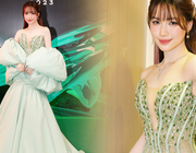 Nữ ca sĩ đeo trang sức trị giá gần nửa tỷ lên nhận giải thưởng Làn sóng xanh 2023 gây sốt