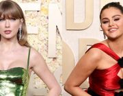 Thảm đỏ "Quả Cầu Vàng": Taylor Swift mặc đồ Gucci, Selena Gomez diện váy đỏ độc lạ