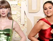 Thảm đỏ "Quả Cầu Vàng": Taylor Swift mặc đồ Gucci, Selena Gomez diện váy đỏ độc lạ