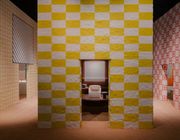 Nội thất Hermès tôn vinh sự thô mộc tự nhiên tại Milan Design Week