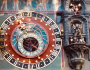 Tháp đồng hồ Thiên Văn Zytglogge Astronomy thế kỷ XIII ở Bern