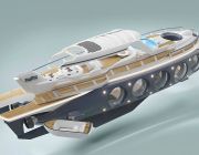 Nautilus - Concept độc lạ về một du thuyền có khả năng di chuyển dưới mặt nước