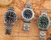 So sánh đồng hồ Rolex Yacht-Master 116622, Submariner Date "Hulk" 116610LV và GMT-Master II "Pepsi" 126710BLRO
