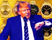 Donald Trump bán đồng hồ vàng 100.000 USD