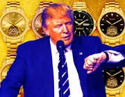 Donald Trump bán đồng hồ vàng 100.000 USD