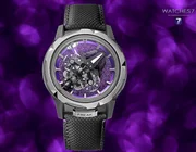 Đồng hồ 188.000 USD với mặt số màu tím độc nhất