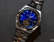 Cận cảnh đồng hồ Vacheron Constantin Overseas Tourbillon 6000V Thép không gỉ