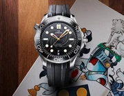Phiên bản James Bond Seamaster bạch kim nâng cấp từ Omega