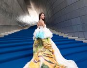 Diệp Linh Châu mang bản sắc Việt tới vị trí Front-Row tại tuần lễ thời trang Hàn Quốc