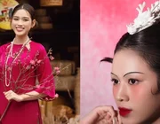 Hoa hậu Đỗ Thị Hà thử phong cách trang điểm lông mày siêu mảnh, trông ra sao?