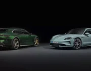 Porsche Taycan Turbo S 2025 ra mắt với công suất tiệm cận siêu xe