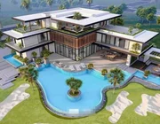 Cận cảnh biệt thự 10 tỷ xa hoa gây choáng của Sam