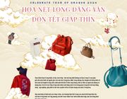 Celebrate Year of Dragon 2024: Họa nét long đằng vân đón Tết Giáp Thìn