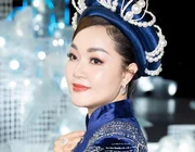 Hoa hậu Hoàng Thanh Nga rạng rỡ trình diễn áo dài tại Lễ Hội Áo Dài 2024