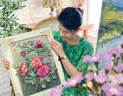 Làm tranh phù điêu hoa dành tặng ngày Quốc tế Phụ nữ 8/3